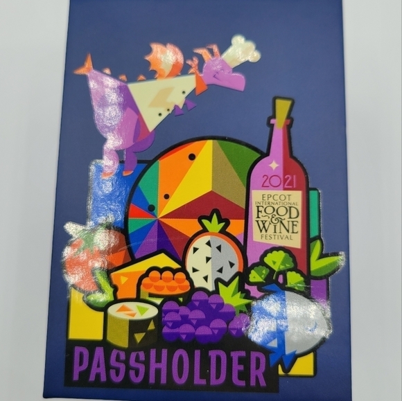 Disney Figment Epcot Food & Wine Passholder Limited Edition Magicband - Picture 6 of 9